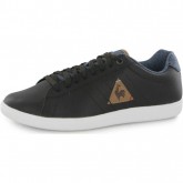 Le Coq Sportif Courtcraft S Cuir Marron - Chaussures Basket Homme Lyon